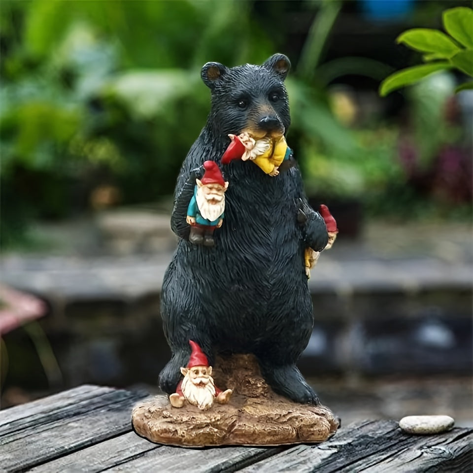 Bear Resin Pixie Ornament Creative Craft