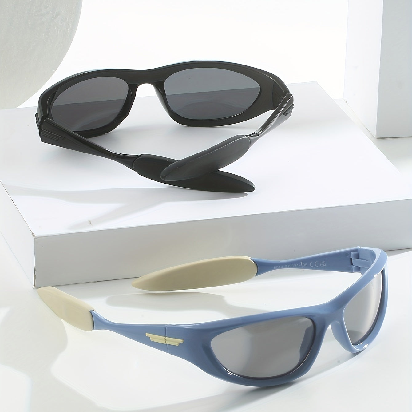 Y2K Wrap Around Sports Sunglasses UV400 Sun Shades
