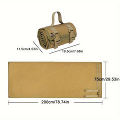 Non-slip Roll Up Pad for Camping and Training - Durable and Portable