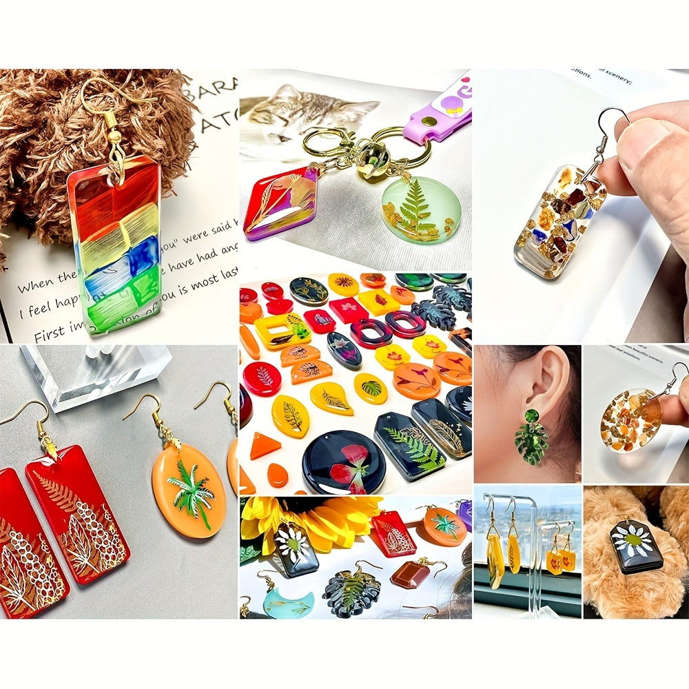 86Pcs DIY Jewelry Earrings Pendant Making Silicone Molds Kit