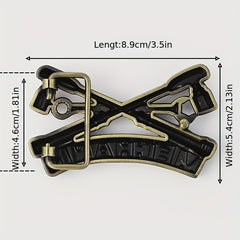 Vintage Tool Wrench Belt Buckle For Women & Men