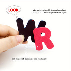 Magnetic Alphabet & Number Set for Spelling & Counting