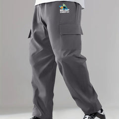 Cargo Pants Men's Flap Pocket Trousers Loose Outdoor Work Pants