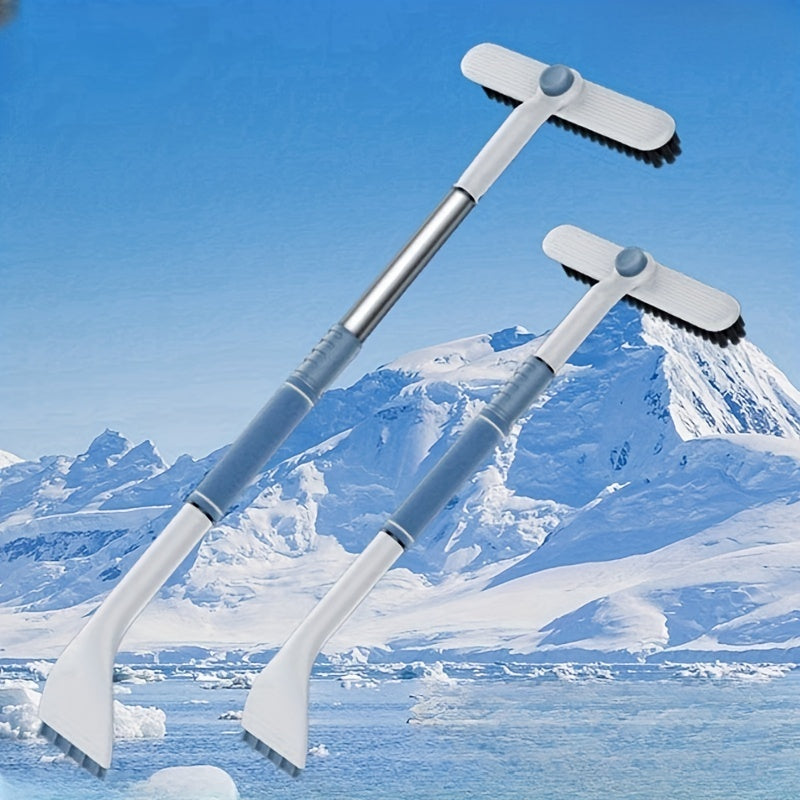 Retractable Snow Brush Ice Scraper Car Windshield Window Glass