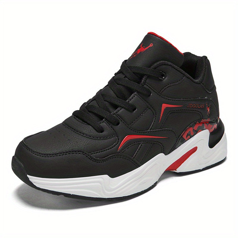 Men's High Top Lace-up Basketball Shoes