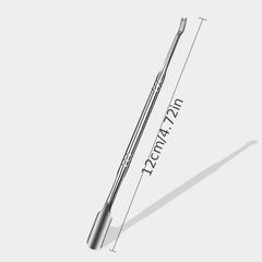 Stainless Steel Nail Fork Dead Skin Pusher Set