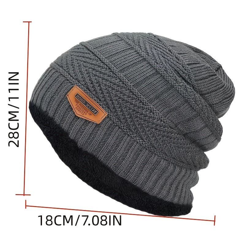 Men's Street Warm Windproof Knitted Hat
