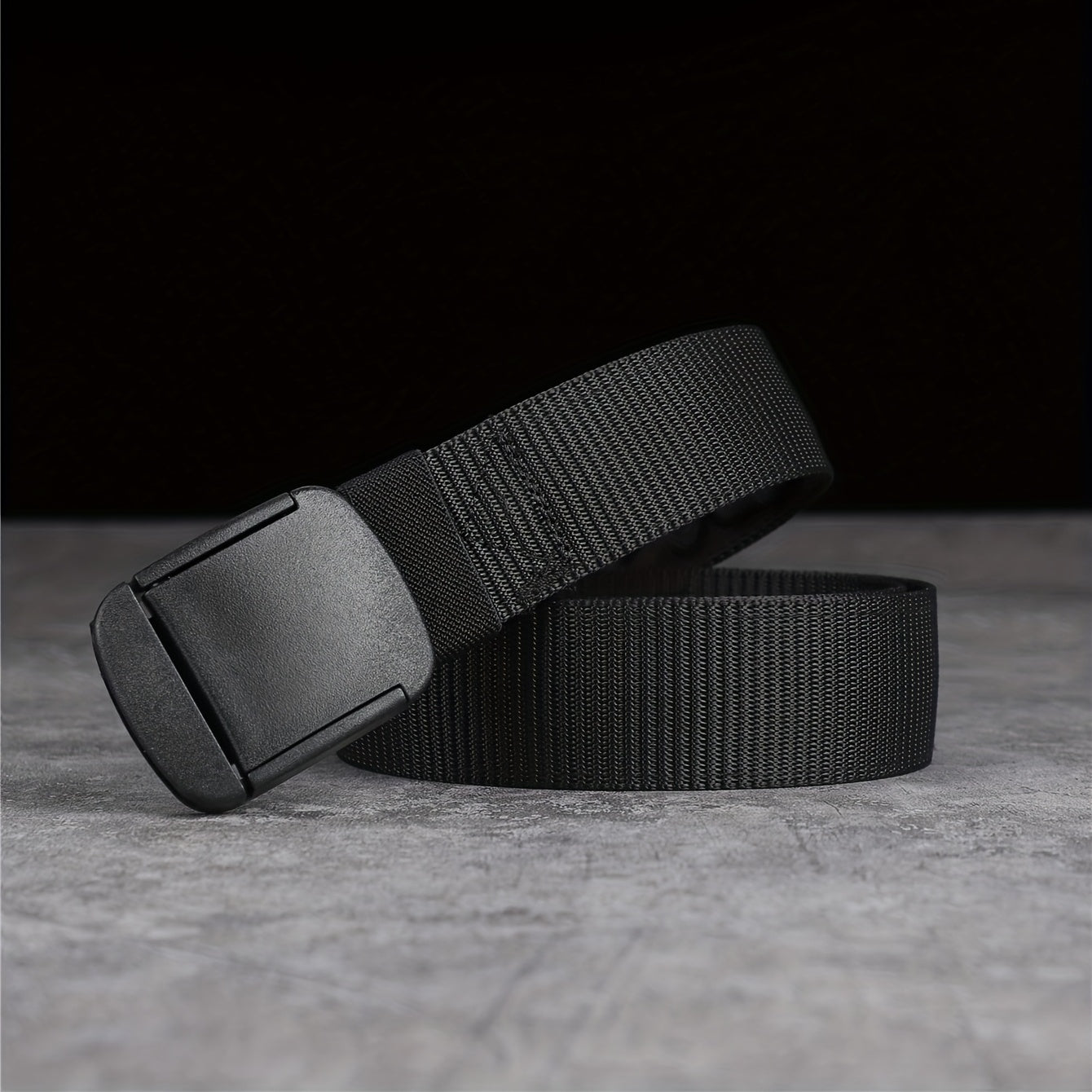 Men's Tactical Leather Belt with Zipper - Outdoor Belt