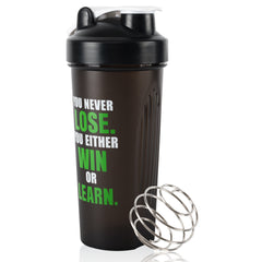 600ml Leak Proof Protein Shaker Bottle for Smoothies and Fitness