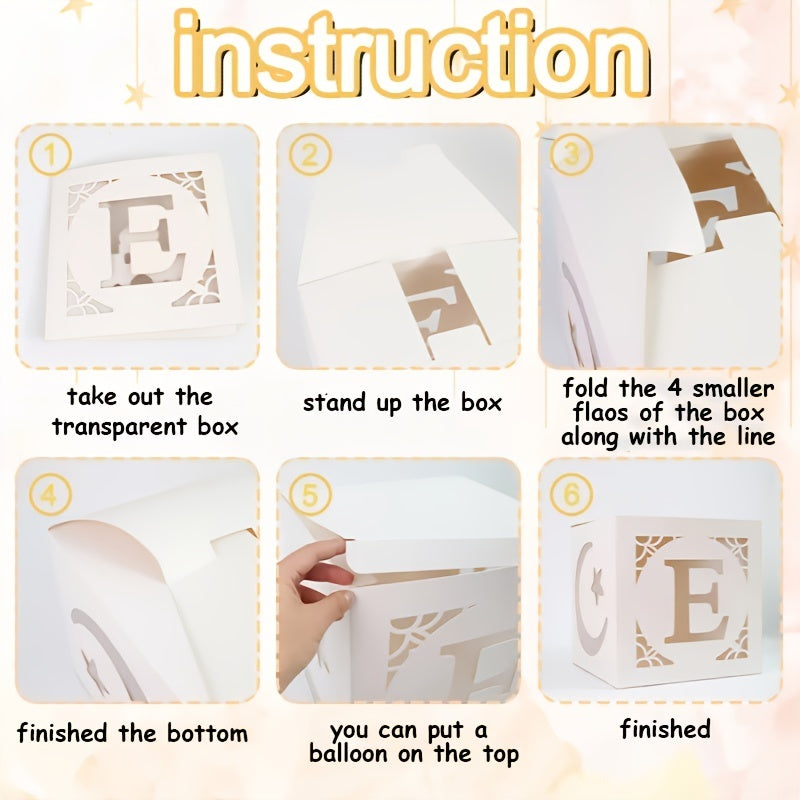 Ramadan Hollow Box Party Decor and Accessories