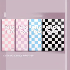 4pcs A5 Illustration Notebook Student Diary