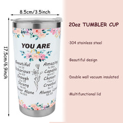 Christian Inspirational 20Oz Coffee Travel Tumbler
