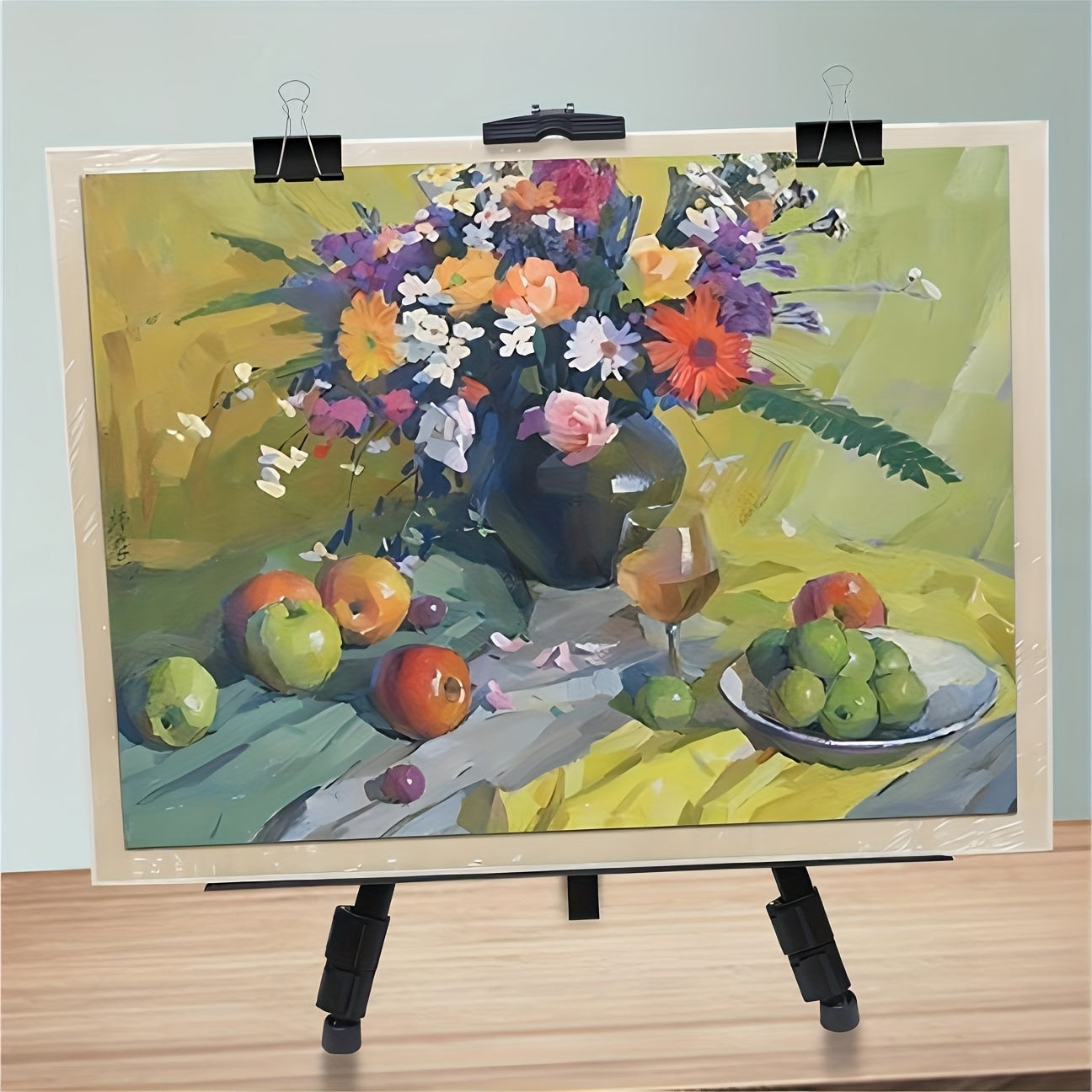 Aluminum Tripod Easel Stand Adjustable Height 21-65 in with Carry Bag
