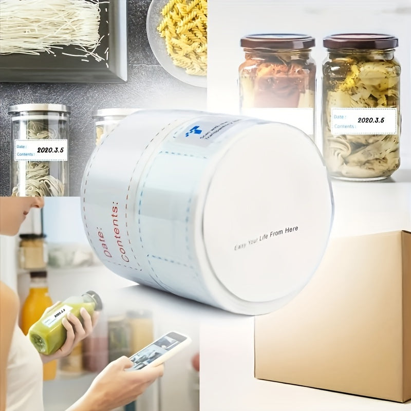 125pcs Seasoning Label Can Blank Sealing Sticker