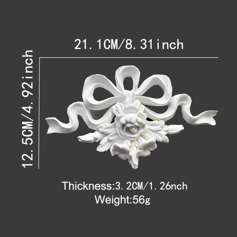PU Combination Horizontal Flower Poly French Decoration Carved Flower