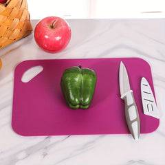 Plastic Cutting Board Set of 3 Dishwasher Safe Cutting Boards with Juice Grooves