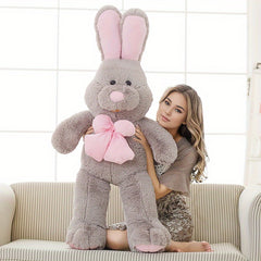 Cute Cartoon Rabbit Plush Toy & Throw Pillow