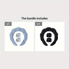 SoftTouch Solid Elastic Headband 3pcs Set