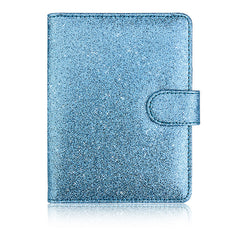 RFID Blocking Pink Bling Passport Holder Card Organizer Wallet