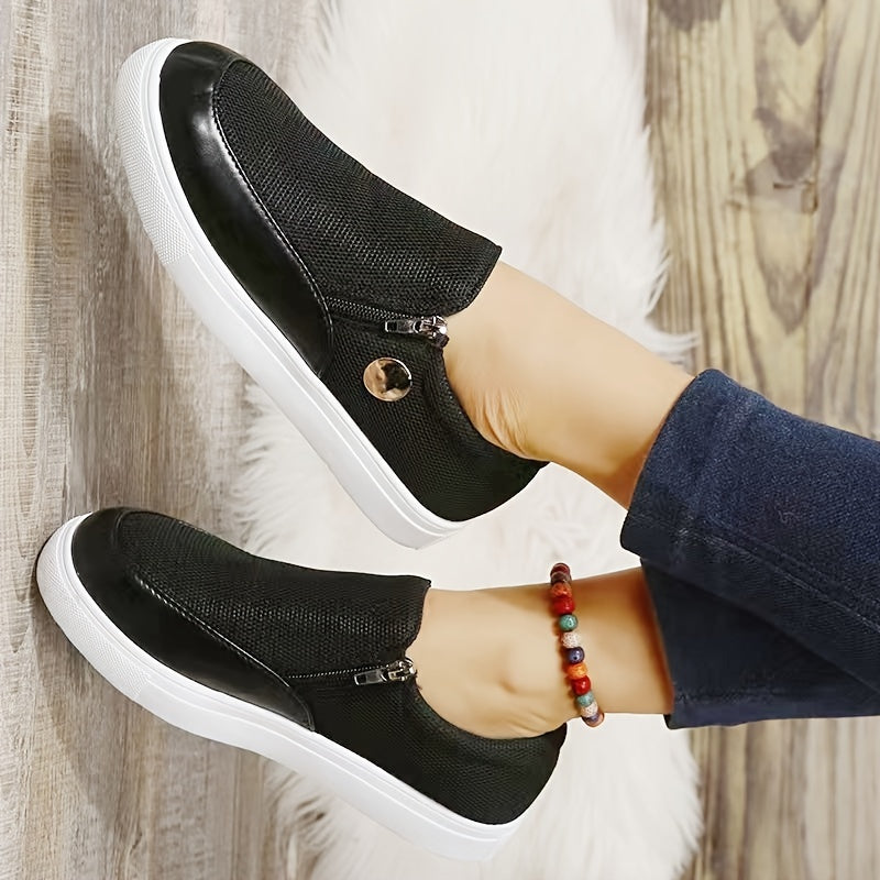 Women's Lightweight Breathable Loafers Slip on Flat Shoes