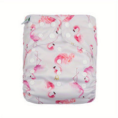 Kawaii Flowers Infant Cloth Diapers Leak Proof Diaper Pants