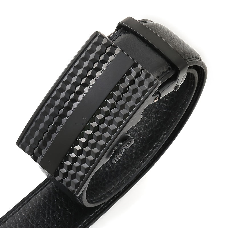Men's PU Leather Slide Ratchet Belt