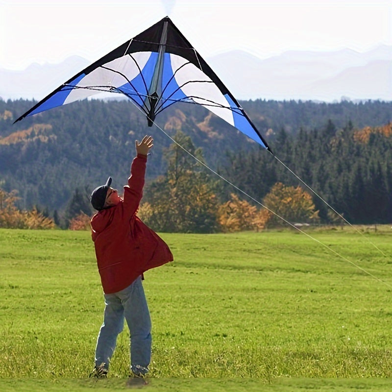 Exciting Kite Flying - Outdoor Fun with Kite & Handle