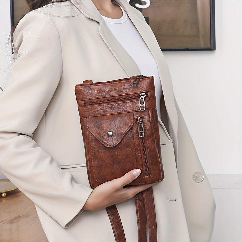 Vintage Mini Mobile Phone Bag Women's Crossbody Purse Gift