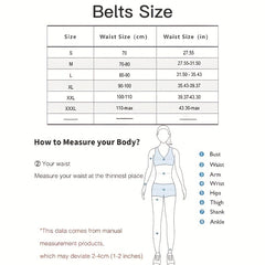  Snake Pattern Belt Round Buckle PU Leather Dress Coat Girdle Belts