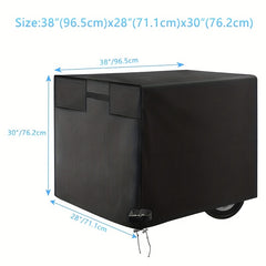 Outdoor Generator Protection Cover Heavy Duty Waterproof UV Resistant