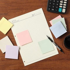 Morandi Colors Sticky Notes 12 Pads 720 Sheets Self Stick Bulk Pads