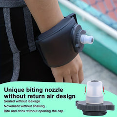 200ml Mini Sports Wrist Water Bottle - Portable Squeezed