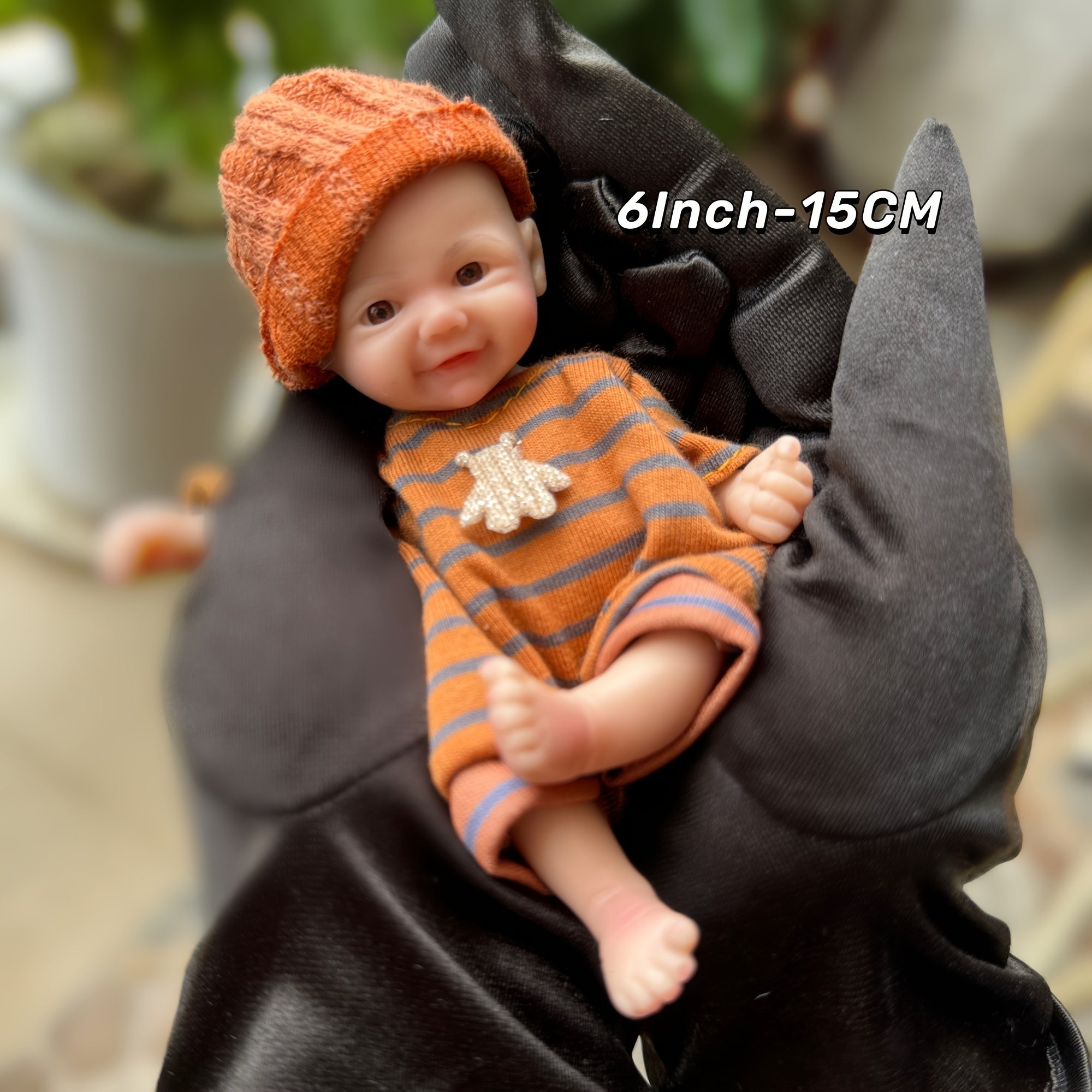 6 Inch Mini Silicone Reborn Dolls Soft Touch Baby Doll Toys