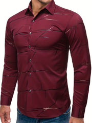 Men's Navy Slim Shirt