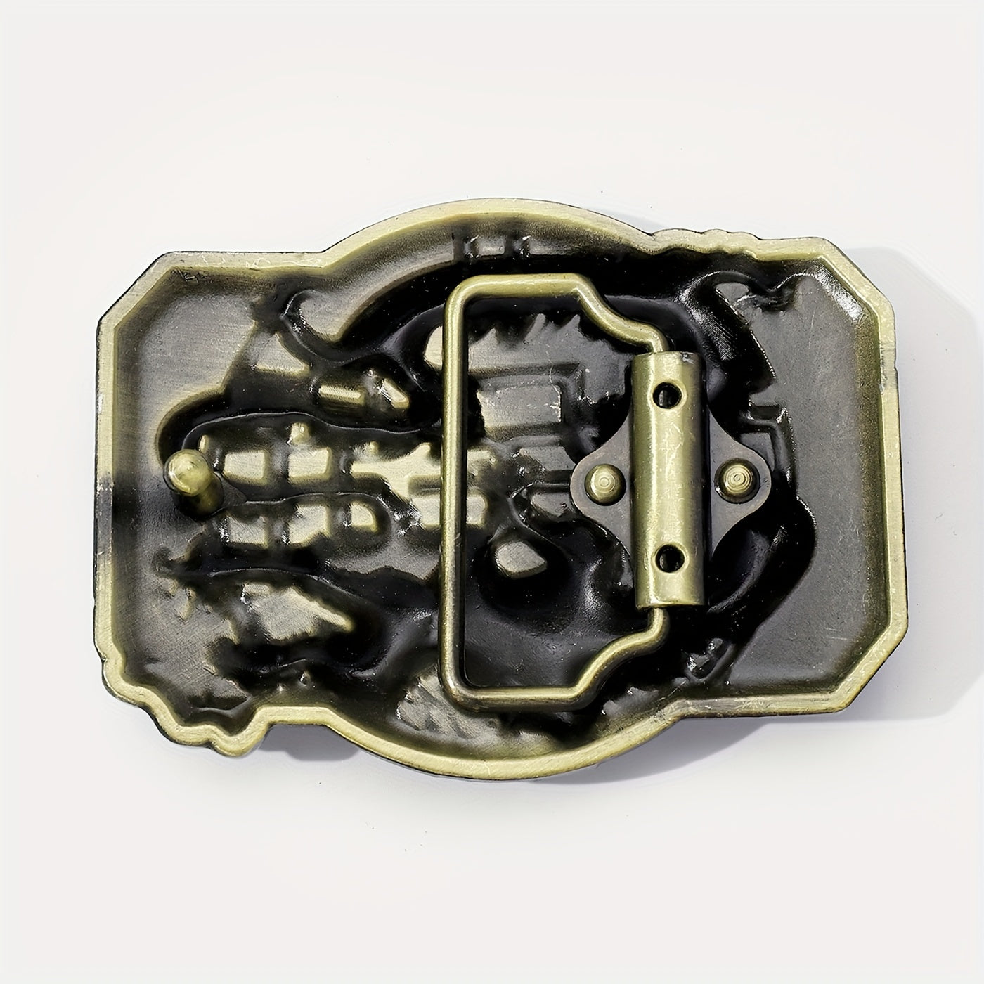 Western Dragon Belt Buckle For Women & Men Vintage Jeans Accessories