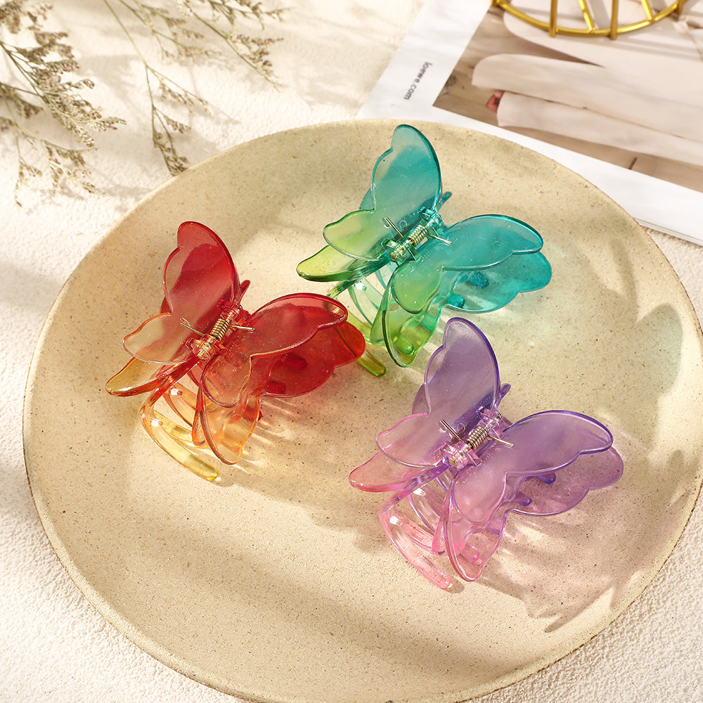 Butterfly Hairpin Small Grab Clip for Girls