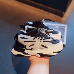 JIAGEYA Boy's Chunky Shoes for Kids Outdoor Activities