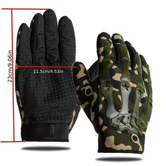 Men's Outdoor Cycling Gloves Warmth Protection