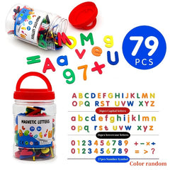 Magnetic Alphabet & Number Set for Spelling & Counting