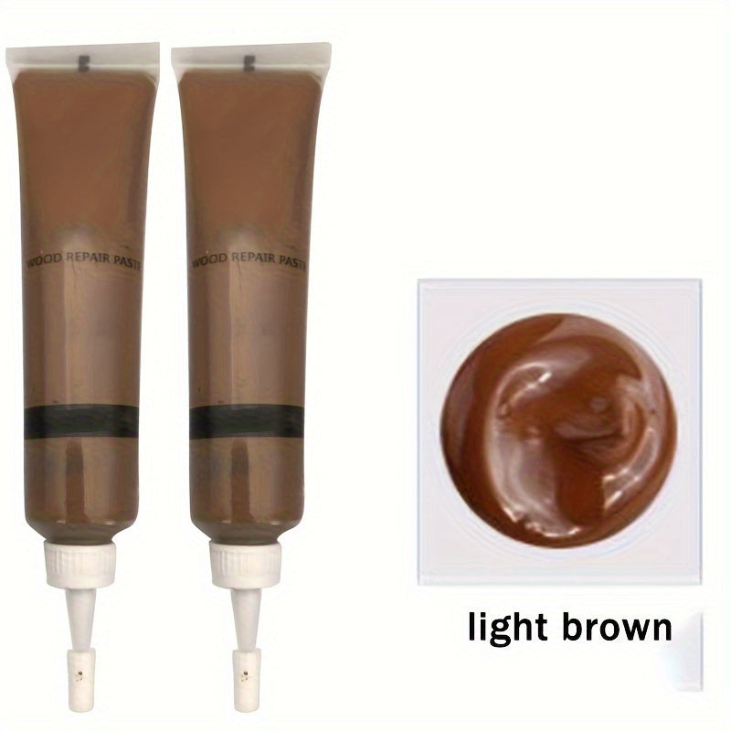 2pcs Wood Furniture Repair Paste Wood Crack Repair Paste and Damage Repair
