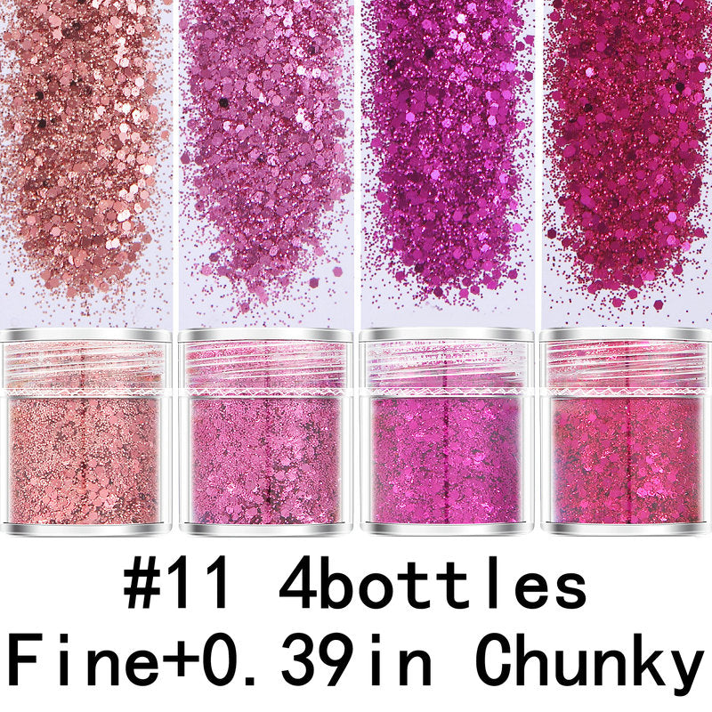 Chunky Glitters Fine Mix UV Resin Jewelry Making Decor