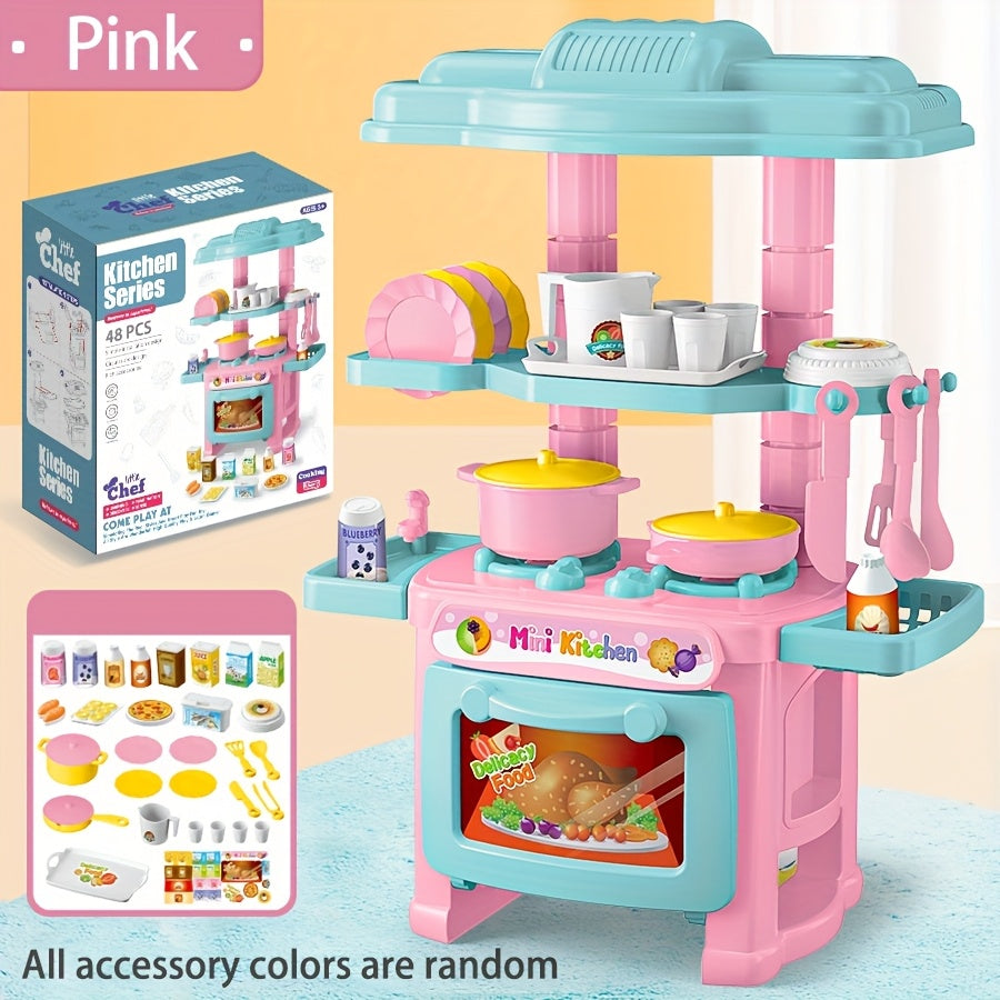 Mini Kitchen Toy Set for Role Play Pretend Play Toys