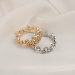 Dollhouse Crown Set with Crystal Diamonds - Halloween Decor