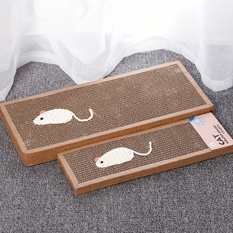 Durable Cat Scratcher Pad for Indoor Play and Claw Maintenance