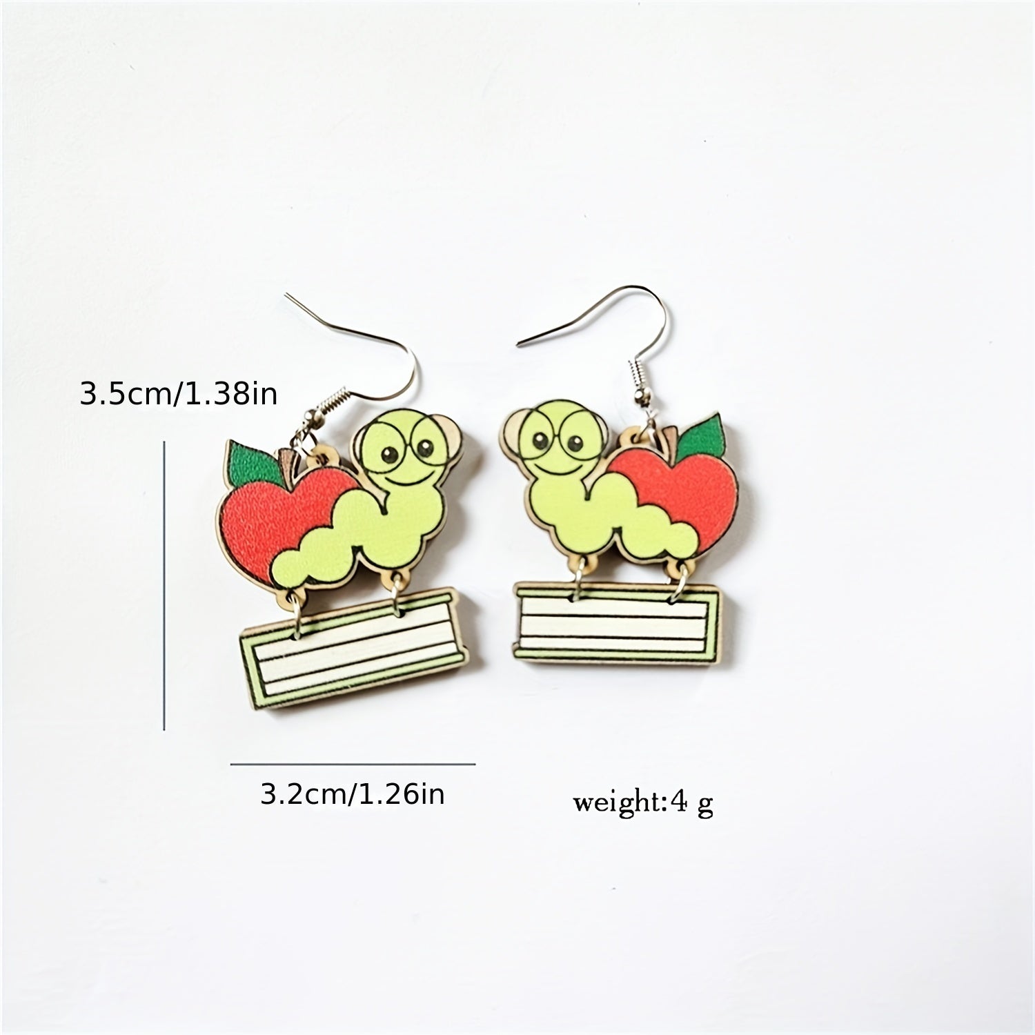 Sunflower Scales Earrings - Perfect for School & Graduation