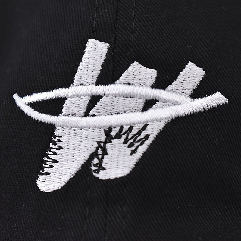 Embroidered Baseball Cap Snapback Hat Hip Hop Visor