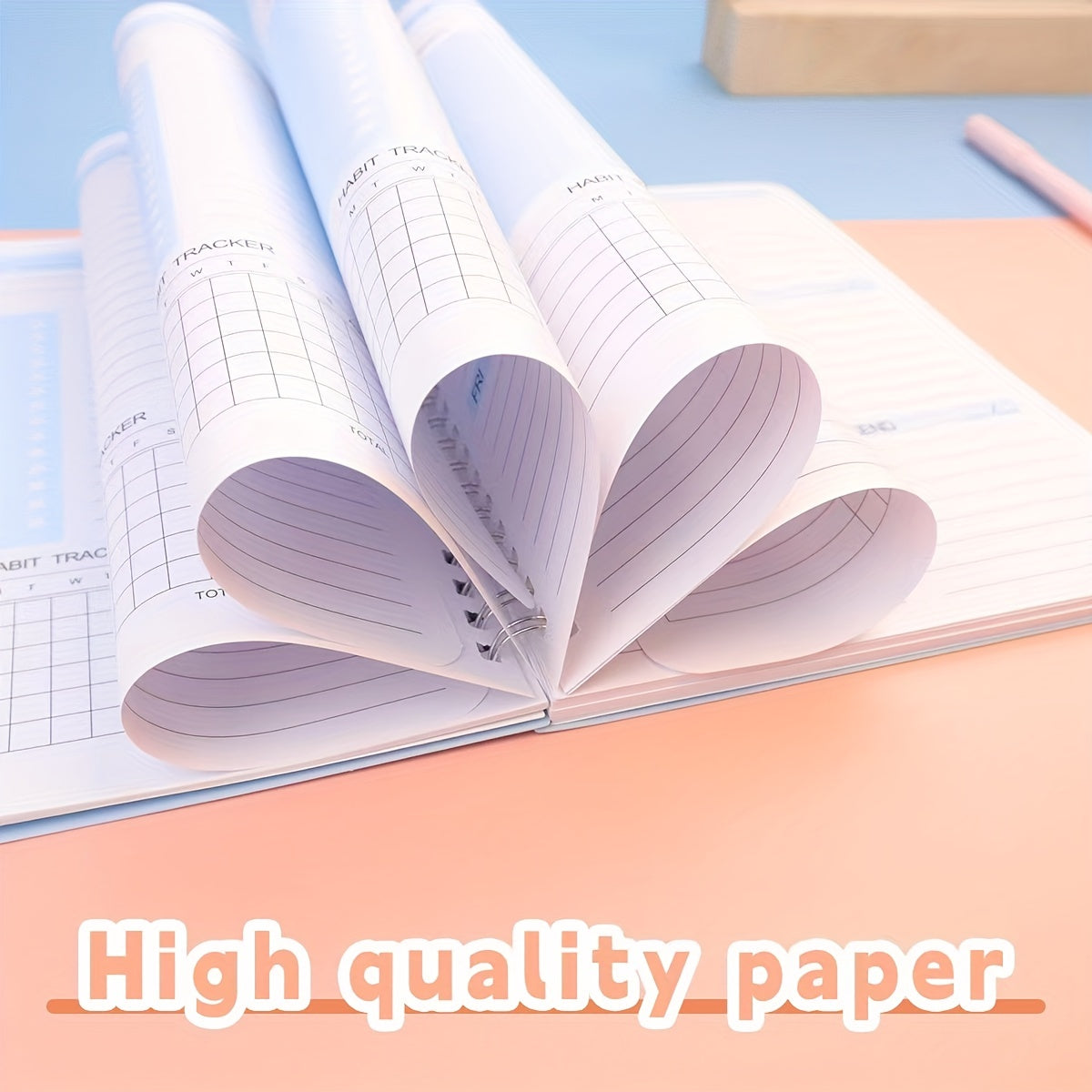 2022 Hardcover Weekly Planner with Time Slots & Habit Tracker
