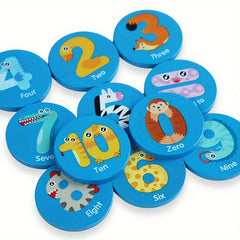 Teen Puzzle Number & Matching Game Recognition Counting Early Learning