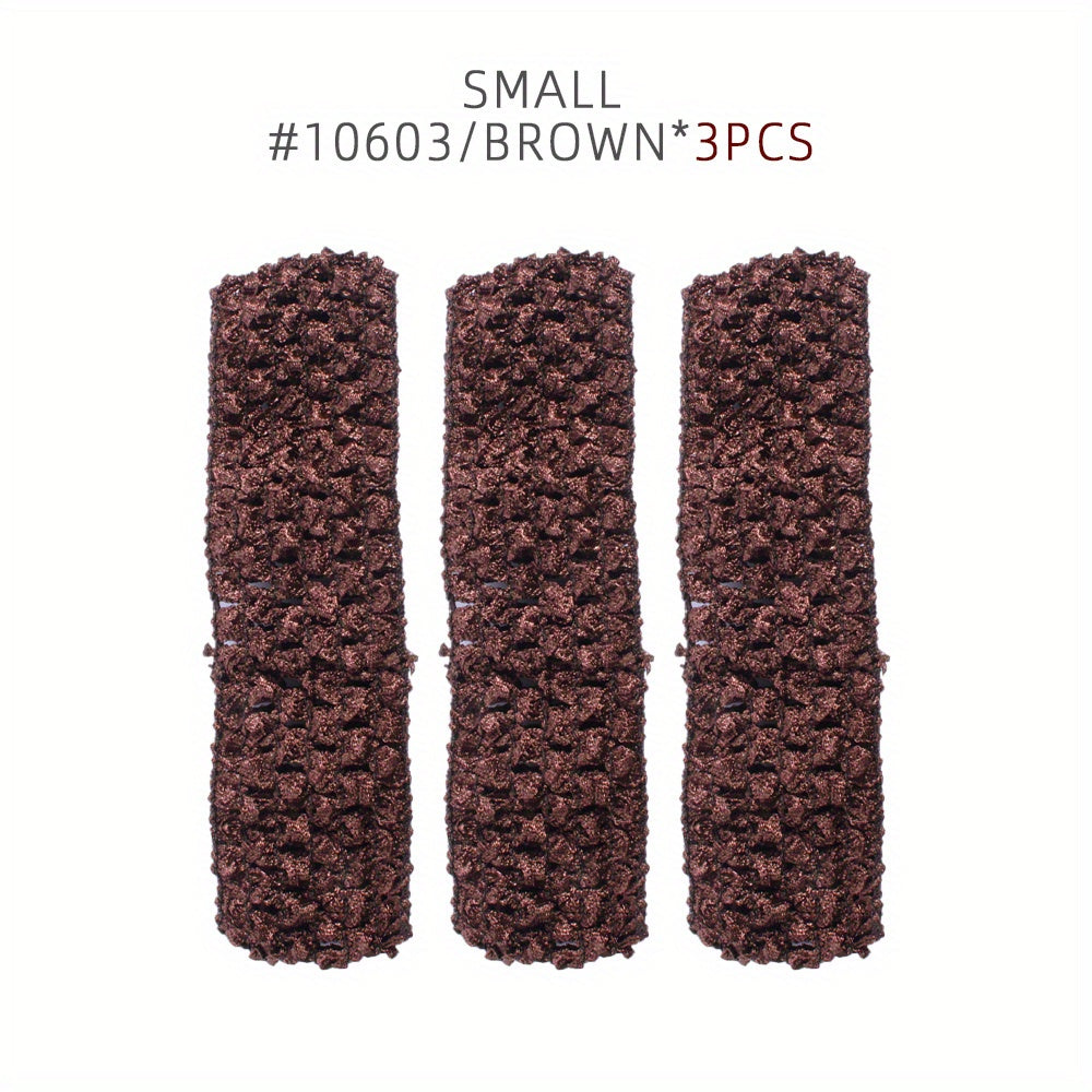 3PCS Knitted Headband Crochet Hair Band for Women Girls