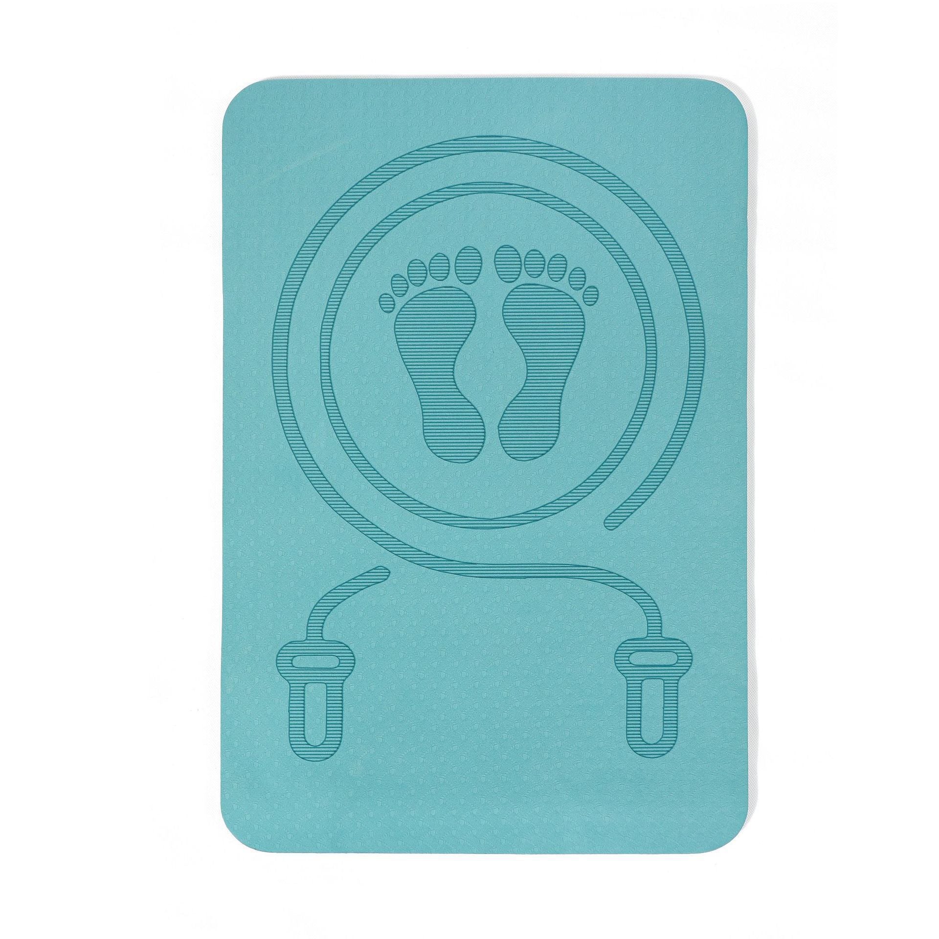 TPE Thickened Yoga Mat Non-slip Shock Absorption Fitness Mat